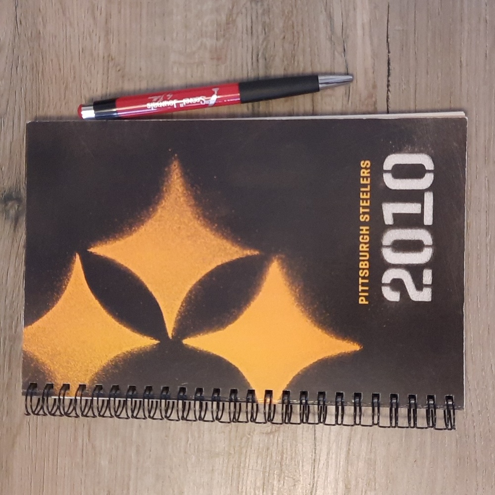 Secret Journal "Pittsburgh Steelers 2010 Media Guide" 📚 Handmade journal